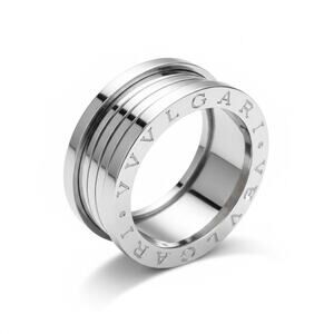 Fashion band ring size 8 stainless steel